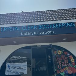 Crystal Clear Bookkeeping Notary & Live Scan