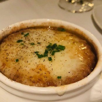 Vintage Chophouse and Tavern - French onion soup - split in 2. Excellent - Steakhouses Near Me - Calgary, Alberta Vintage Chophouse and Tavern - French onion soup - split in 2. Excellent - Steakhouses Near Me - Calgary, Alberta