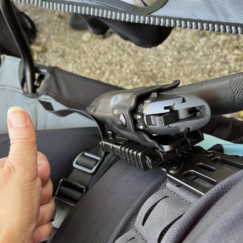 Defensive Shooting Academy - Thumbs up during break time..battle belt on and ready to get it on! - Firearm Training Near Me - Kiefer, Oklahoma Defensive Shooting Academy - Thumbs up during break time..battle belt on and ready to get it on! - Firearm Training Near Me - Kiefer, Oklahoma