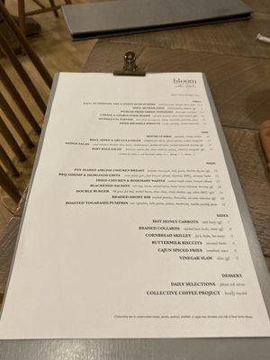 Menu photo 3 Bloom Southern Kitchen Chester Springs, PA Menu photo 3 Bloom Southern Kitchen Chester Springs, PA