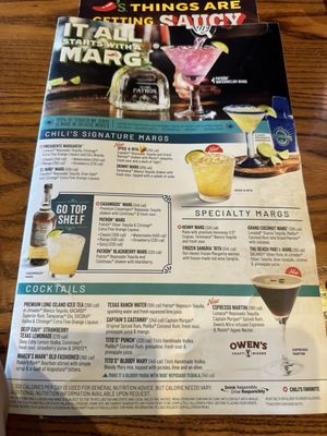 Menu photo 6 Chili's Las Vegas, NV
