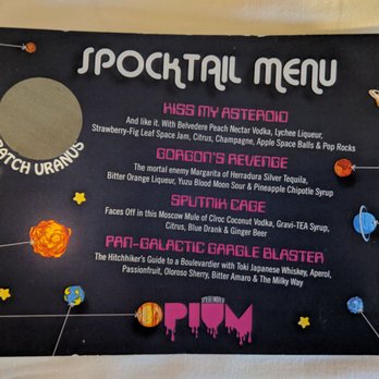 OPM - Craft drink menu - Performing Arts Near Me - Las Vegas, Nevada