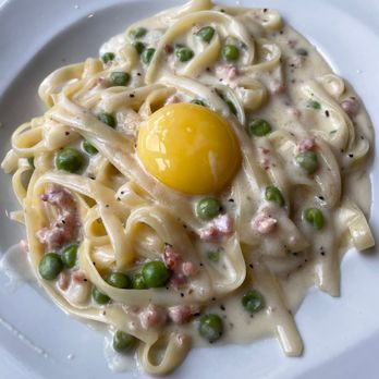 Barbusa - Carbonara Con Piselli - Italian Near Me - San Diego, California Barbusa - Carbonara Con Piselli - Italian Near Me - San Diego, California