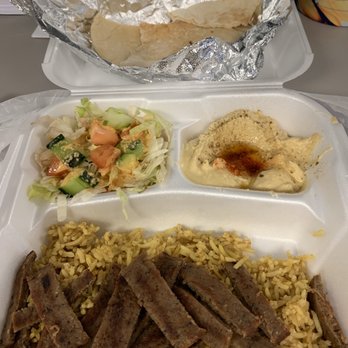 Kabob Station - Gyro lunch plate - Mediterranean Near Me - Denver, Colorado