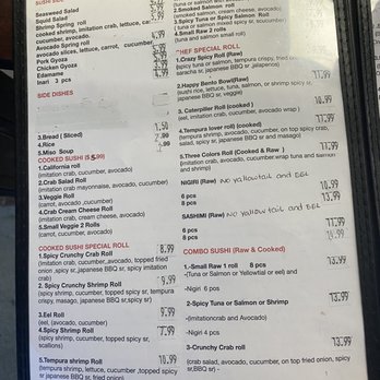 Burma Sushi & Salad - Menu - Burmese Near Me - Henrico, Virginia Burma Sushi & Salad - Menu - Burmese Near Me - Henrico, Virginia