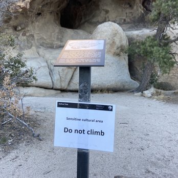 Barker Dam Trail - Don't climb into the cave area. - Hiking Near Me - Joshua Tree, California