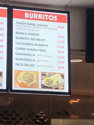 Menu photo 7 Alex's Mexican primm, NV