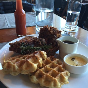 Riverpark - Chicken and waffles brunch - New American Near Me - New York, New York Riverpark - Chicken and waffles brunch - New American Near Me - New York, New York