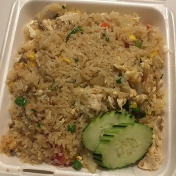 Tracy Thai Restaurant - Chicken Fried Rice - Thai Near Me - Tracy, California