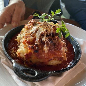 Pinstripes - Housemade Lasagna - Bowling Near Me - Northbrook, Illinois