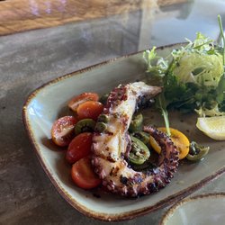 Grilled octopus