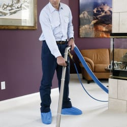 ServiceMaster Of Spartanburg - A Carpet Cleaning Technician in action!