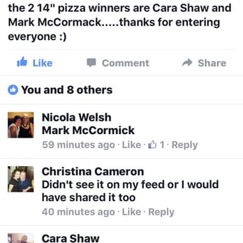 Oven Guerilla - Yaaayyyyy won a pizza!!! :) - Pizza Near Me - Carrickfergus, CKF