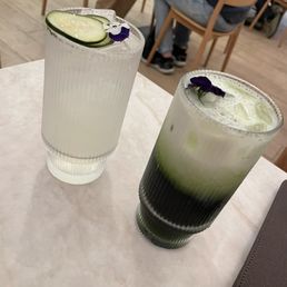 Green Thai Tea is soooo delicious. Definitely try it! (they don't do the flower anymore which is a bummer) Green Thai Tea is soooo delicious. Definitely try it! (they don't do the flower anymore which is a bummer)