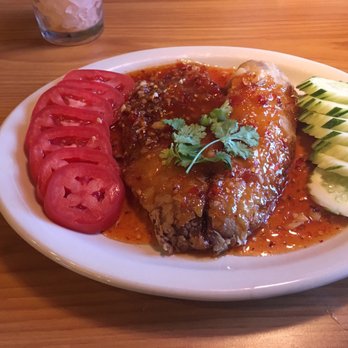 Thai Texas - Tilapia with three-flavor sauce at Thai Texas. - Thai Near Me - Arlington, Texas Thai Texas - Tilapia with three-flavor sauce at Thai Texas. - Thai Near Me - Arlington, Texas