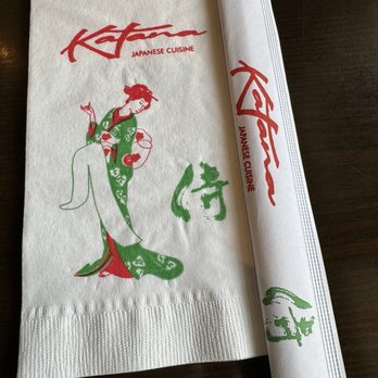 Katana - Napkins - Sushi Bars Near Me - Baltimore, Maryland