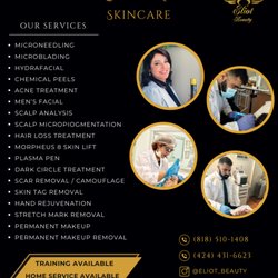Eliot Beauty - Our Services