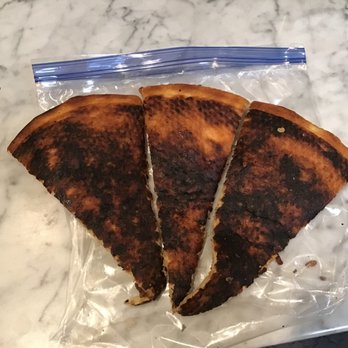 Bill's Pizza - Bottom of leftover pizza - Pizza Near Me - Prescott, Arizona