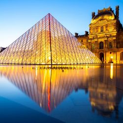 Cruise Planners - Tom Chitwood - The louvre in Paris
