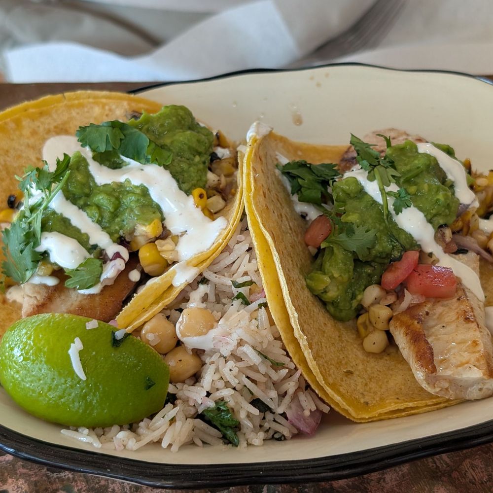 Millie's - Very nice fish tacos with striped bass - Tex-Mex Near Me - Nantucket, Massachusetts Millie's - Very nice fish tacos with striped bass - Tex-Mex Near Me - Nantucket, Massachusetts