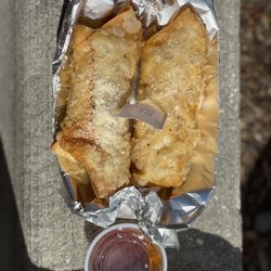 Sun's Just Egg Rolls - Shrimp and crab and shrimp, chicken and vegetable egg roll