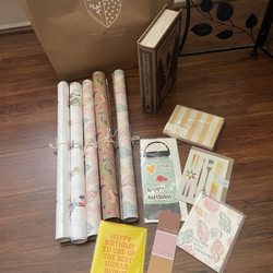 Urbanic Paper Boutique - My loot!!! Wrapping paper, cards and a book on New England!
