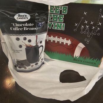 See's Candies - Peanut brittle box, chocolate coffee beans - Candy Stores Near Me - Montclair, California