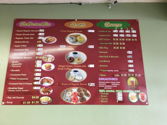 Menu photo 4 Donuts & Sandwiches Anaheim, CA Menu photo 4 Donuts & Sandwiches Anaheim, CA