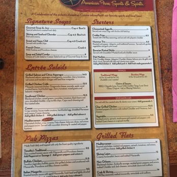 Timothy's Lionville - Menu - New American Near Me - Exton, Pennsylvania