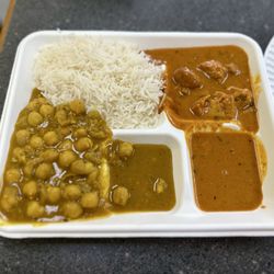 India Fresh - 2 item. Chickpea Curry and Chicken Tikka Masala. ( ^_^)b