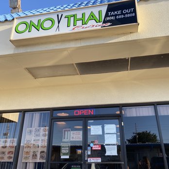 Ono Thai - The front of the restaurant. IG: @ohmyono - Thai Near Me - Ewa Beach, Hawaii Ono Thai - The front of the restaurant. IG: @ohmyono - Thai Near Me - Ewa Beach, Hawaii
