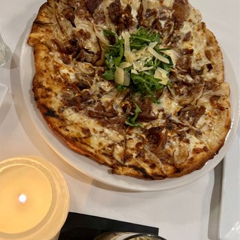 Exchange Street Bistro - Duck confit pizza - New American Near Me - Malden, Massachusetts Exchange Street Bistro - Duck confit pizza - New American Near Me - Malden, Massachusetts