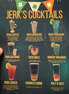 Menu photo 3 Jerk Riley’s Billiards and Irish Pub Ashland, KY Menu photo 3 Jerk Riley’s Billiards and Irish Pub Ashland, KY