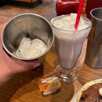 Denny's - They even put whip cream on the cup! Great service - Diners Near Me - Salinas, California