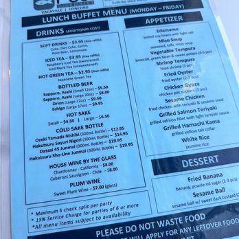 Fuji Sushi Buffet - Menu - Japanese Near Me - Concord, California Fuji Sushi Buffet - Menu - Japanese Near Me - Concord, California