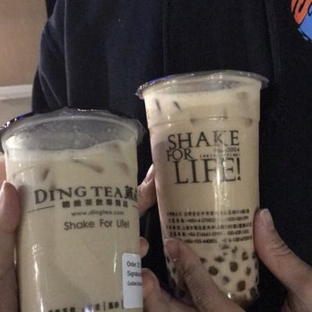 Ding Tea - Signature milk tea with boba is very good - Bubble Tea Near Me - Sacramento, California Ding Tea - Signature milk tea with boba is very good - Bubble Tea Near Me - Sacramento, California