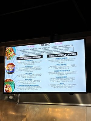 Menu photo 4 Tin & Taco - Downtown Orlando, FL
