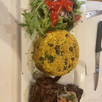 Mofongo - Churrasco a la Parrilla Arroz Gandules Ensalada de la Casa - Puerto Rican Near Me - Miami, Florida