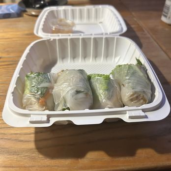 Swaddee - Ok it's officially a RIP OFF !!! They charged me 14.00 for 4 spring rolls ... well no it's two cut in half and then another 2.00 - Thai Near Me - Coronado, California