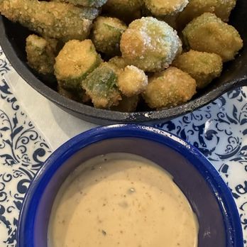 Tupelo Honey - Fried okra - New American Near Me - Lenexa, Kansas Tupelo Honey - Fried okra - New American Near Me - Lenexa, Kansas