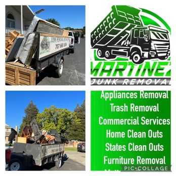 Martinez Junk Removal - Junk Removal & Hauling Near Me - Vacaville, California Martinez Junk Removal - Junk Removal & Hauling Near Me - Vacaville, California