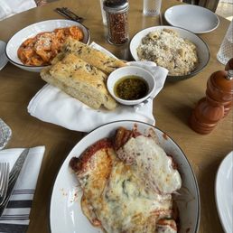 Pasta Joint chicken parm, tortellini Ala vodka, rigatoni fungi. Pasta Joint chicken parm, tortellini Ala vodka, rigatoni fungi.
