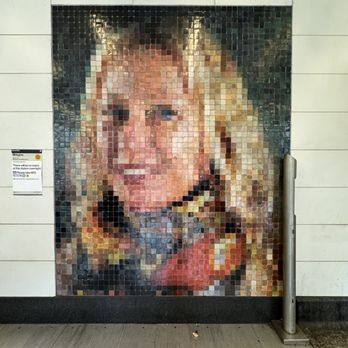 MTA - 86th St. Second Avenue Subway Station - 86th Second Av Subway Station - Chuck Close's Cindy Sherman Portrait Mosaic - Metro Stations Near Me - New York, New York MTA - 86th St. Second Avenue Subway Station - 86th Second Av Subway Station - Chuck Close's Cindy Sherman Portrait Mosaic - Metro Stations Near Me - New York, New York