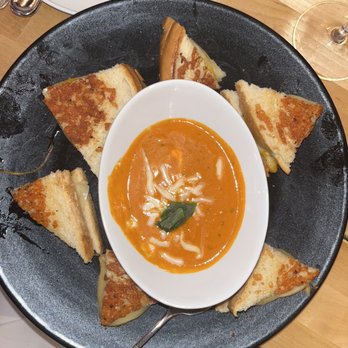 Waters Edge Winery Broken Arrow - Tomato soup and grilled cheese - Wine Tasting Room Near Me - Broken Arrow, Oklahoma