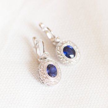 Marvel Jewelry - New setting for sapphire earrings - Jewelry Near Me - Los Angeles, California