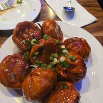 Om Wok - C-Momo - not that spicy. I always like steamed better but these were very good. - Himalayan/Nepalese Near Me - Jackson Heights, New York Om Wok - C-Momo - not that spicy. I always like steamed better but these were very good. - Himalayan/Nepalese Near Me - Jackson Heights, New York