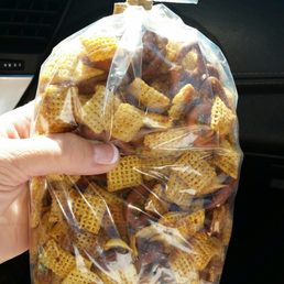 Snack mix is SO good! Snack mix is SO good!