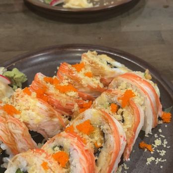 Mali Thai - Eclipse roll in the front, OMG roll in the back. - Thai Near Me - Jacksonville, Florida Mali Thai - Eclipse roll in the front, OMG roll in the back. - Thai Near Me - Jacksonville, Florida