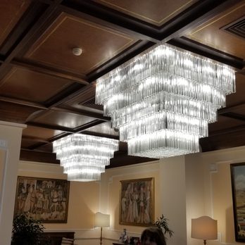 Hotel Pierre - Loved the old school lighting in the lobby - Hotels Near Me - Florence, FI