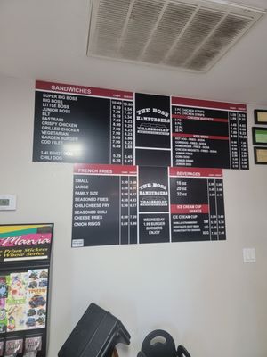 Menu photo 2 Boss Burger Oroville, CA